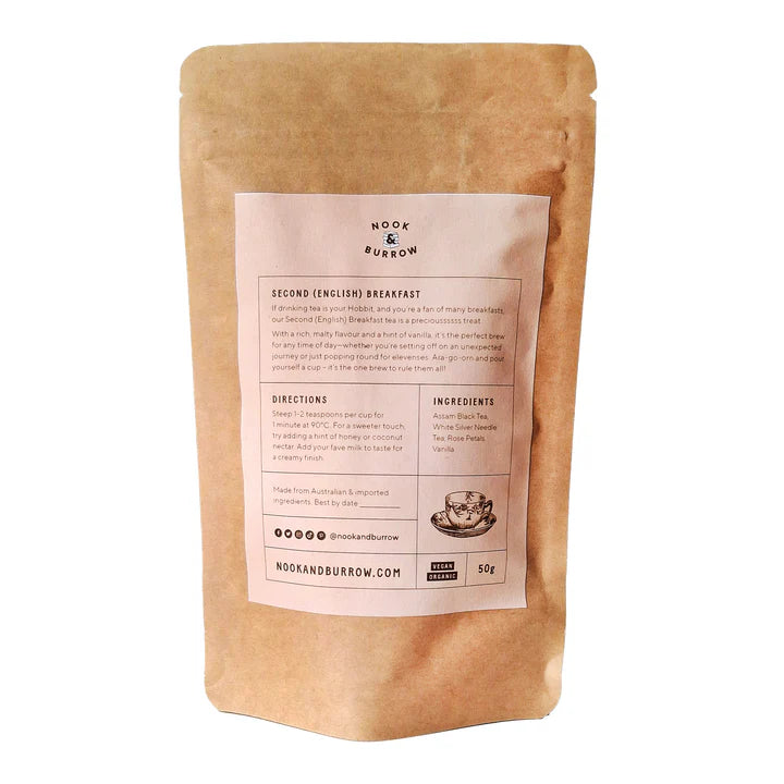 Second (English) Breakfast Loose Leaf