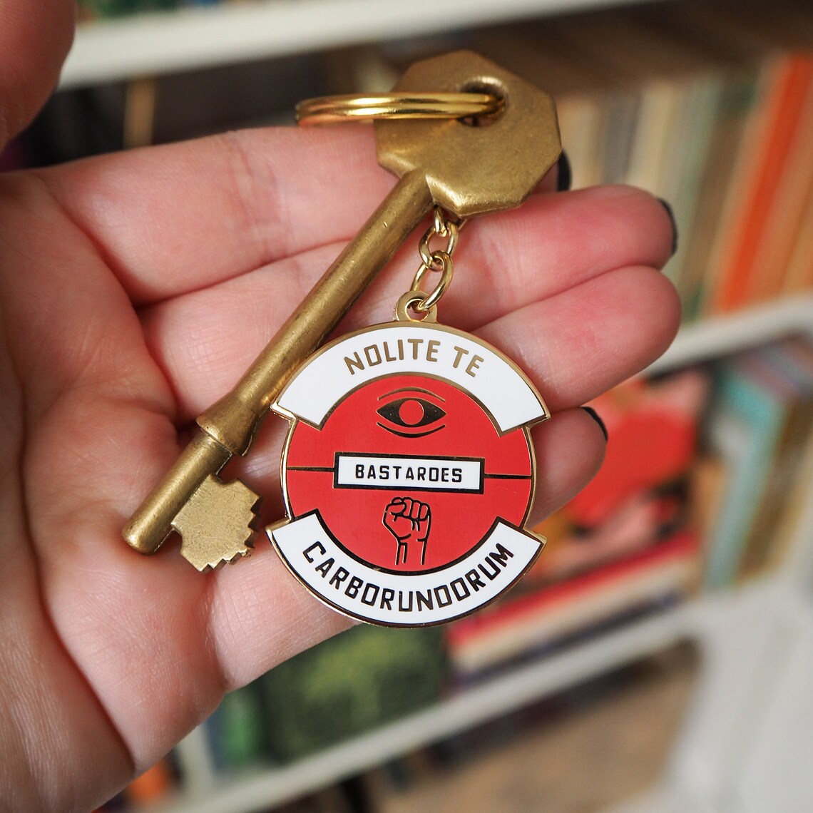 The Handmaids Tale Enamel Keyring