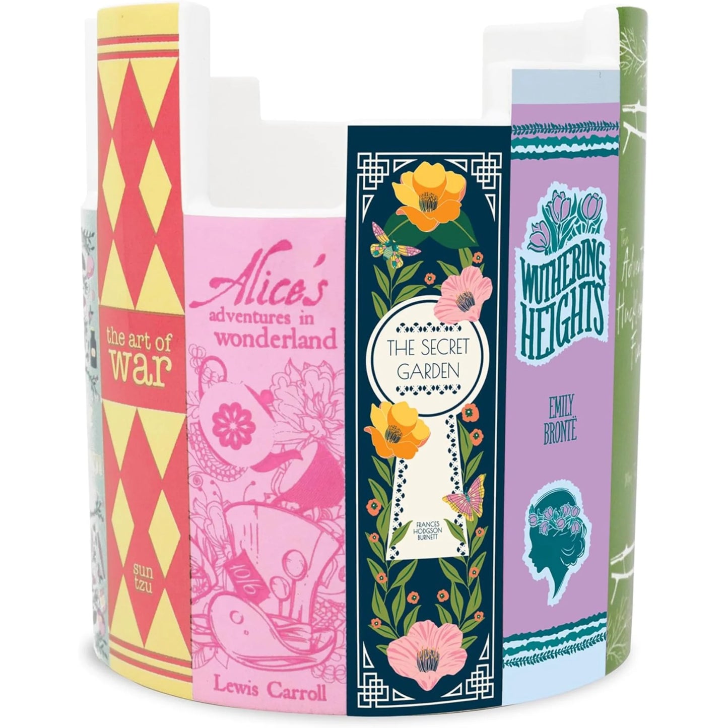 Literary Ceramic Desk Pot