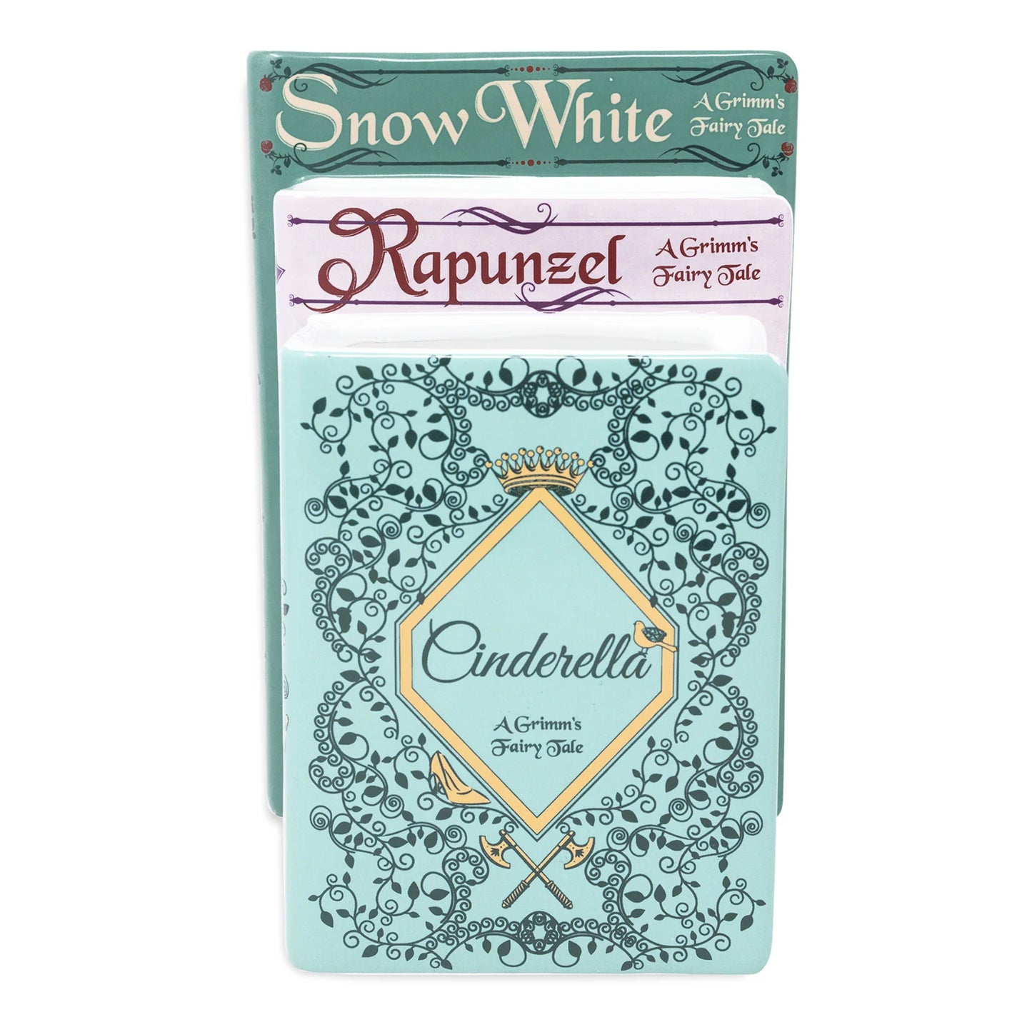 Grimm's Fairy Tales Triple Book Vase