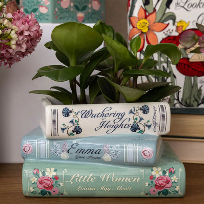 Stacked Books Planter