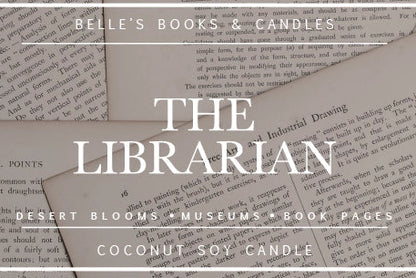 The Librarian Coconut Soy Candle