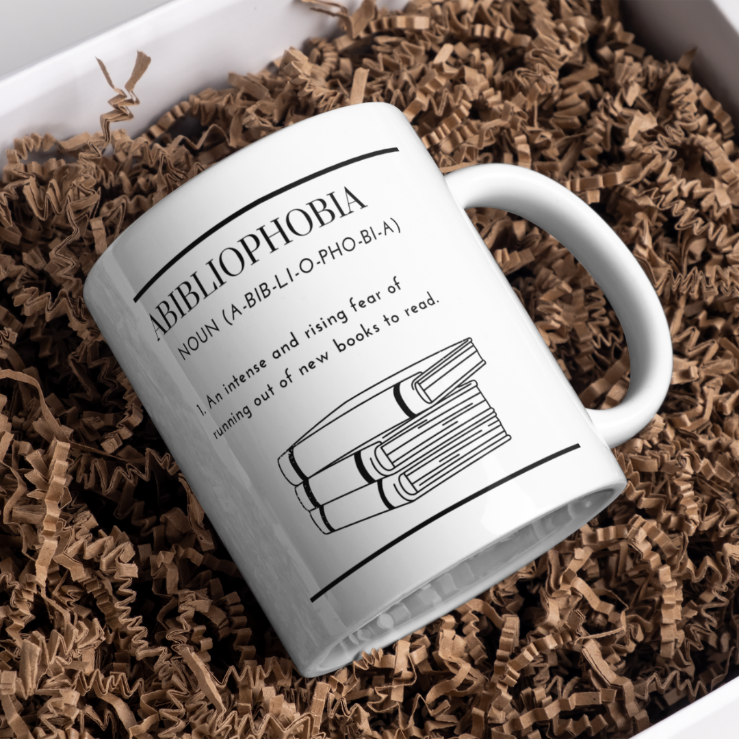 Abibliophobia Mug