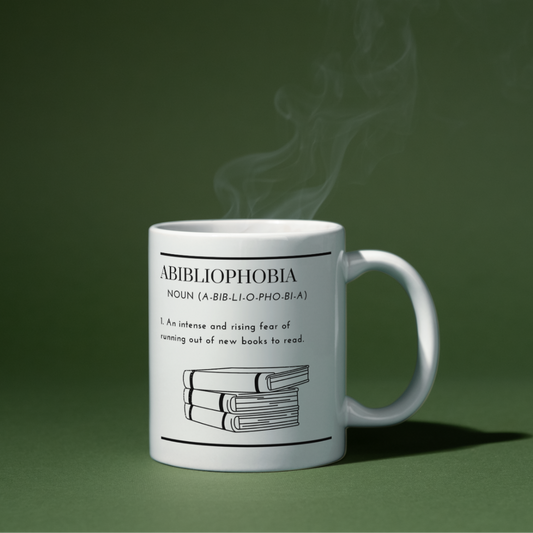 Abibliophobia Mug