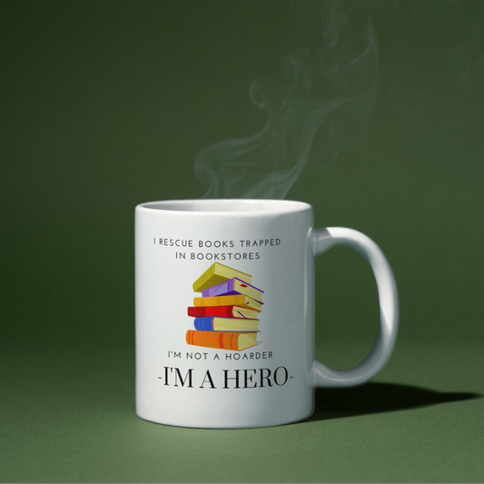 Book Hero Mug