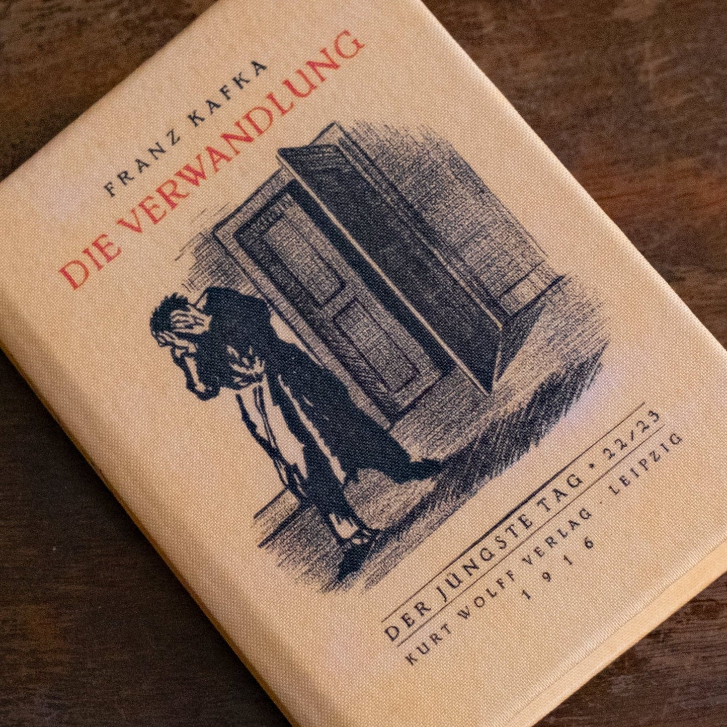 The Metamorphosis (Die Verwandlung) by Franz Kafka - Book Wallet