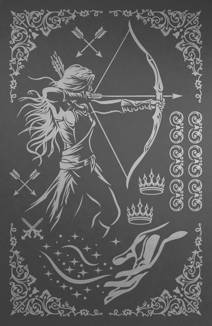 The Heroine - Book Foils