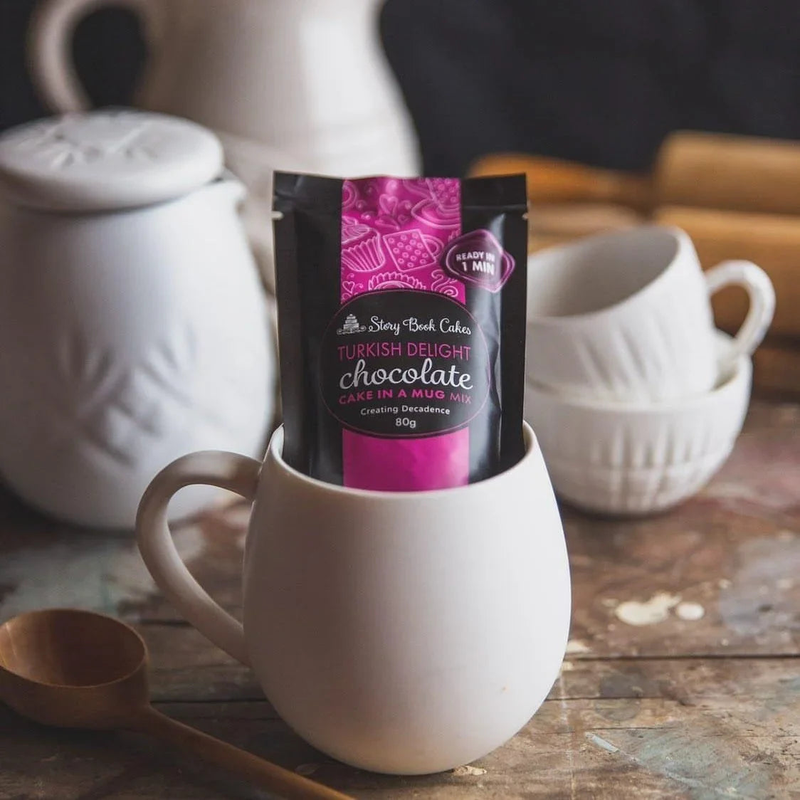 Turkish Delight - Cake in a Mug (80g)