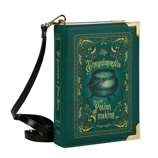 The Encyclopedia of Potion Making Book Convertible Bag (Clutch & Cross Body Bag)