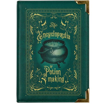 The Encyclopedia of Potion Making Book Convertible Bag (Clutch & Cross Body Bag)