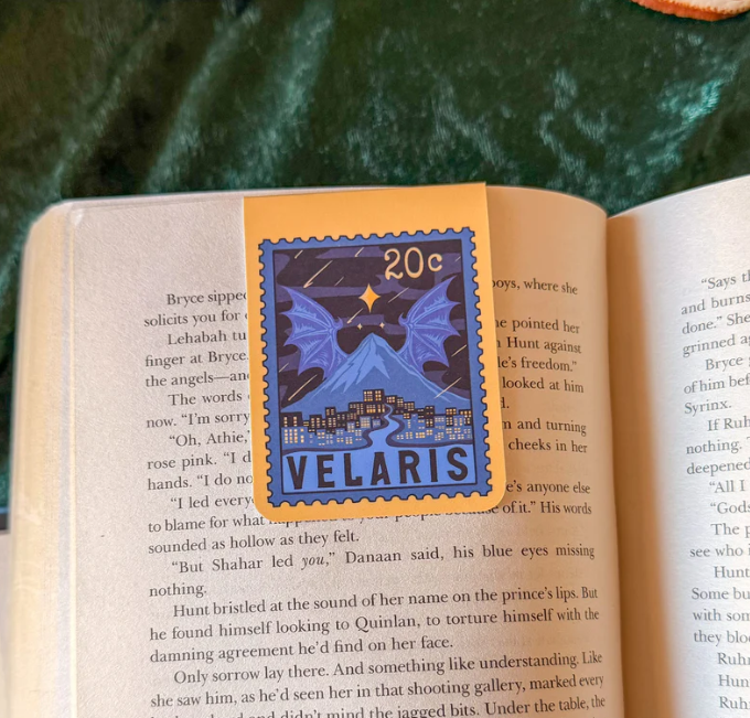Velaris Stamp - Maasverse Magnetic Bookmark
