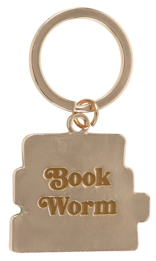 Book Stack Keyring