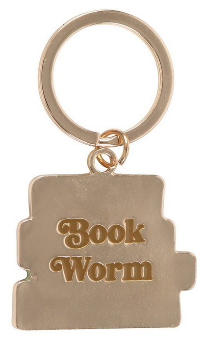 Book Stack Keyring