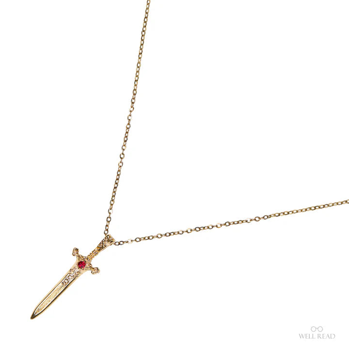 The Dragon Sword Chronicles - Gold Pendant Necklace