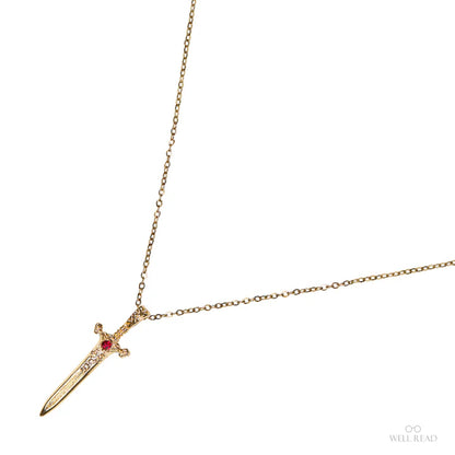The Dragon Sword Chronicles - Gold Pendant Necklace
