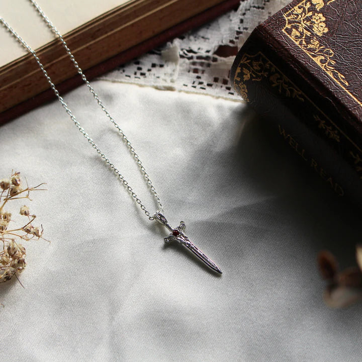 The Dragon Sword Chronicles - Silver Pendant Necklace