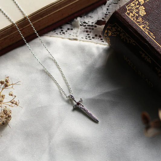The Dragon Sword Chronicles - Silver Pendant Necklace