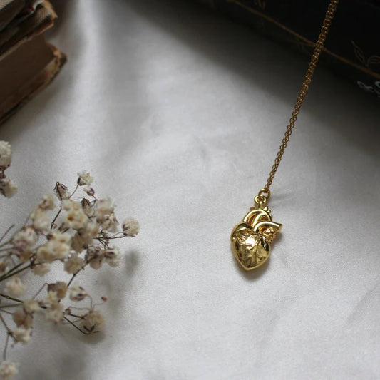 Frankenstein - Gold Pendant Necklace