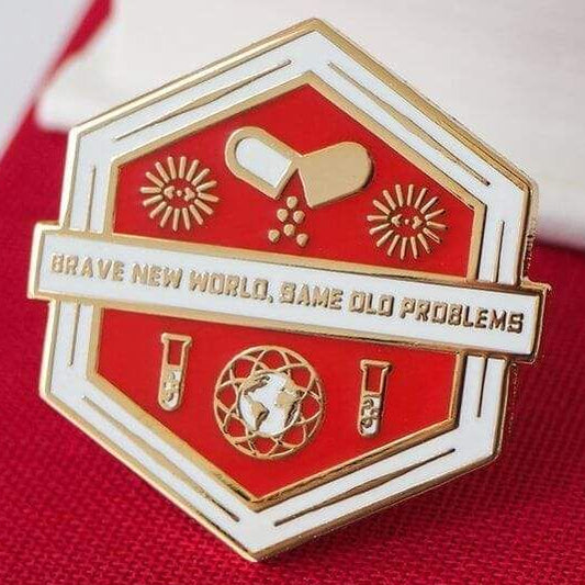 Brave New World - Dystopia Collection Enamel Pin