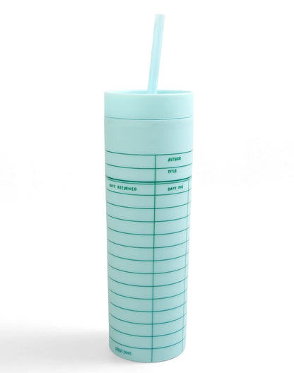 Library Card Tumbler - Mint