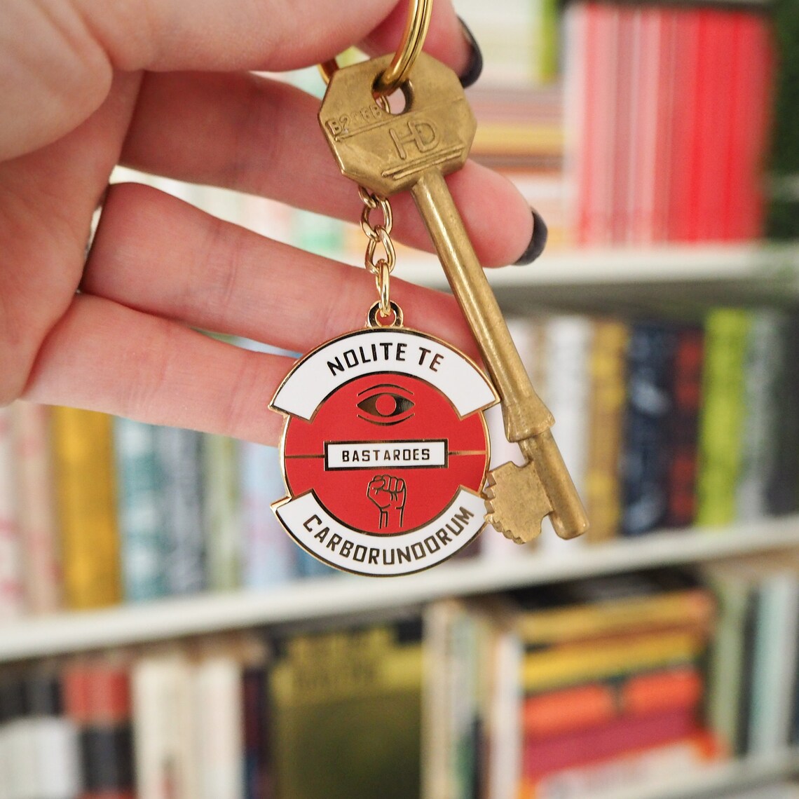 The Handmaids Tale Enamel Keyring
