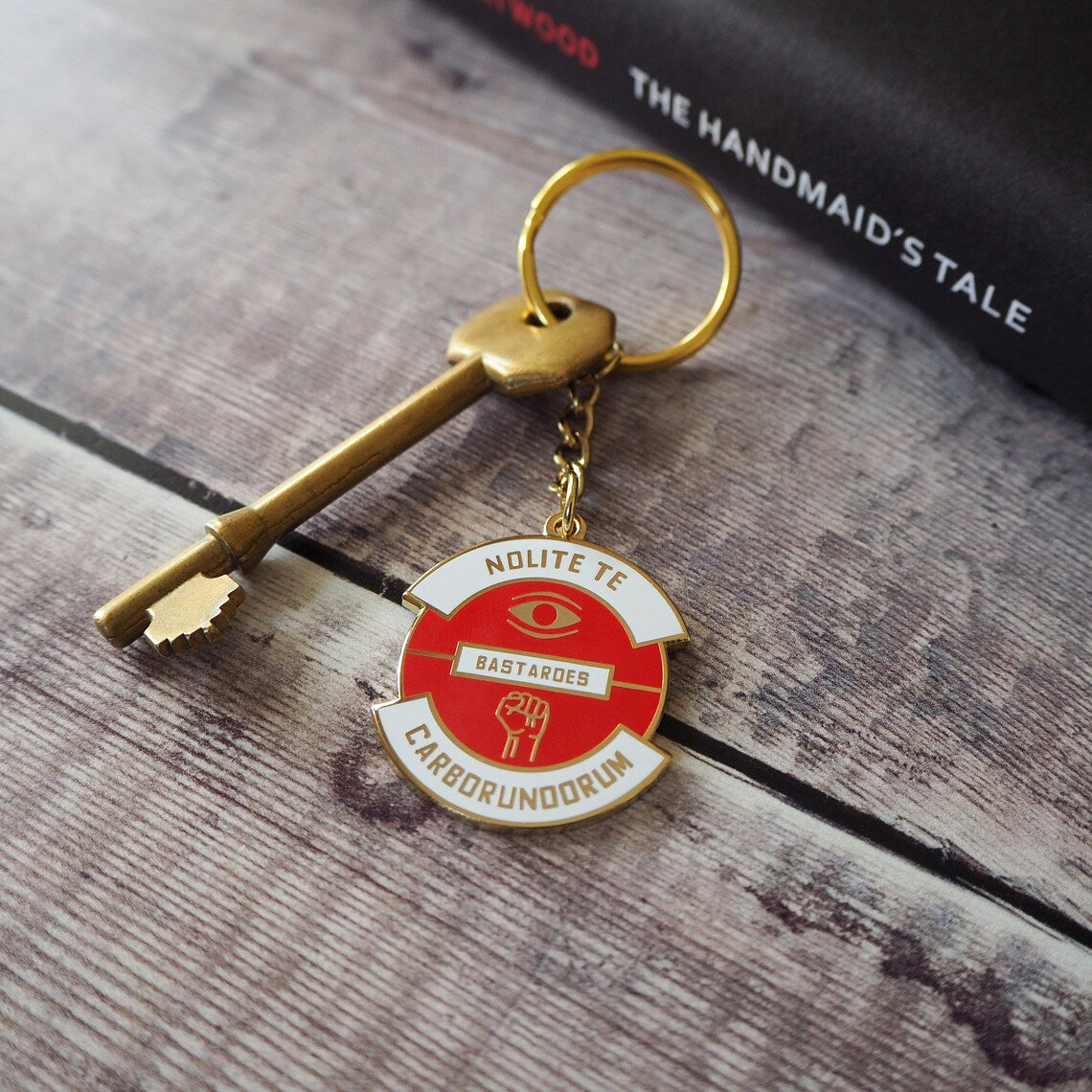 The Handmaids Tale Enamel Keyring