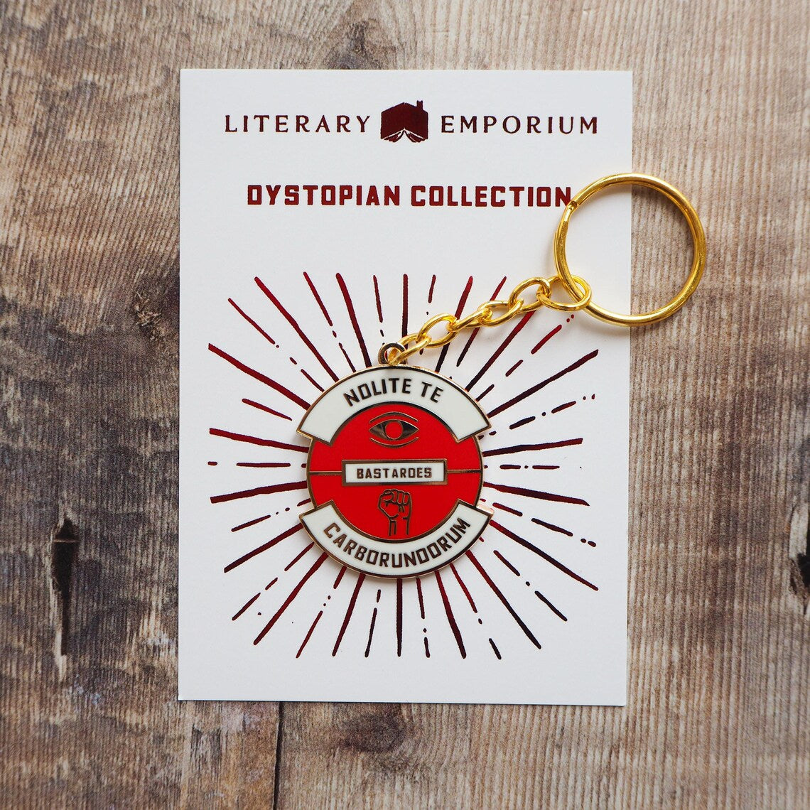 The Handmaids Tale Enamel Keyring