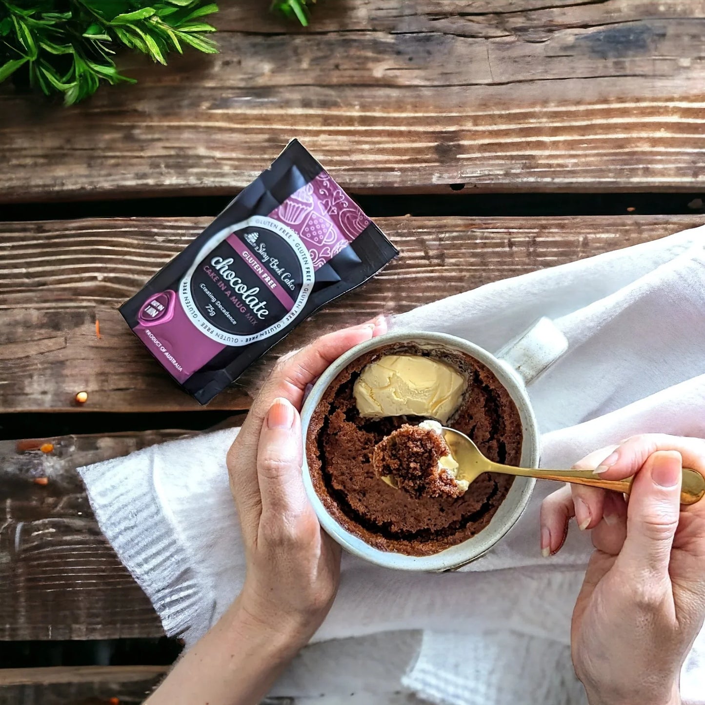 Gluten-Free Chocolate Mud Cake - Cake in a Mug (80g)