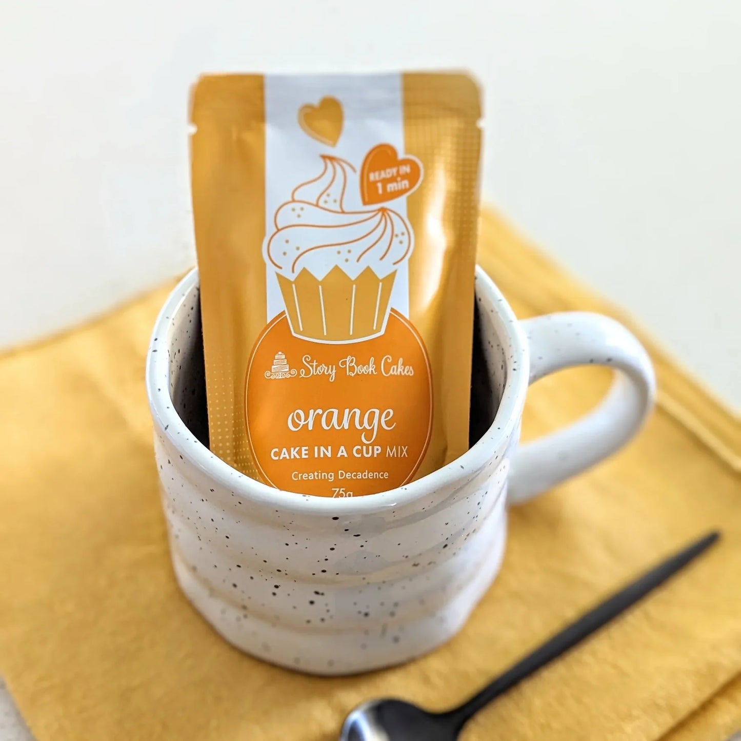 Orange Cake - Cake in a Mug (80g)