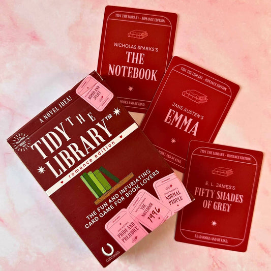 Tidy The Library Card Game - Romance Edition