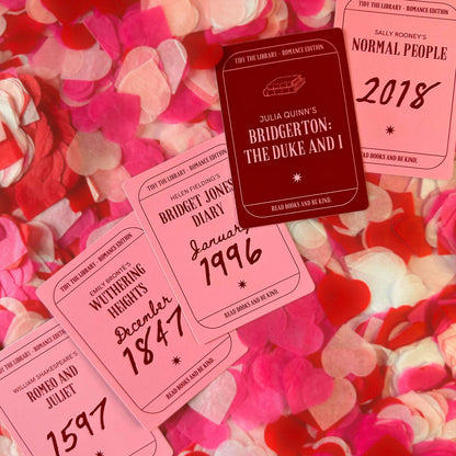 Tidy The Library Card Game - Romance Edition